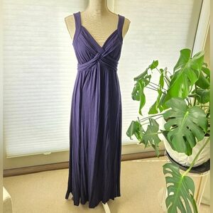 NY&Co Navy Jersey Dress